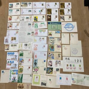 大量 日本切手 初日カバー 記念スタンプ FDC いろいろ まとめての画像1