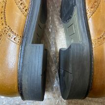 革靴　紳士靴　Stefanorossi ステファノロッシ　茶 レースアップ　ブーツ　サイズ26CM 中古未使用_画像5