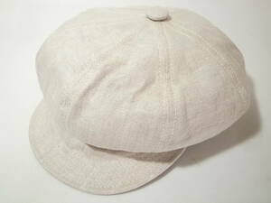 [ бесплатная доставка быстрое решение ]New York Hat New York Hat NewYorkHat USA производства Linen Spitfirelinen материалы Casquette Oatmeal XL новый товар America американский производства 