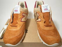 【送料無料 即決】日本未発売OFFSPRING x NEW BALANCE UK製M576OFF 25.5cm US7.5新品 20周年記念 オフスプリング別注20TH オールスウェード_画像5