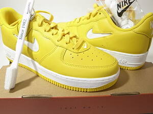 【送料無料 即決】NIKE AIR FORCE 1 LOW RETRO JEWEL COLOR OF THE MONTH復刻YELLOWイエロー 23cm US4 新品FJ1044-700エアフォース40周年