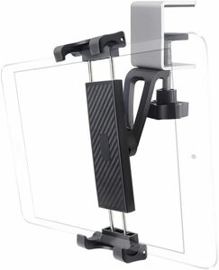 EXSHOW 金属製クランプマウント iPad用キッチンスタンド 耐久性 安定性 360度回転タブレットホルダー iPad Pro