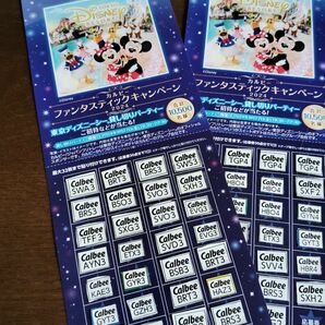 カルビー 東京ディズニーシー 6口分