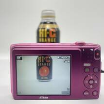 【動作確認済】Nikon coolpix S3600 PINK　コンデジ　デジカメ　デジタルカメラ　シャッター&フラッシュ動作OK_画像3