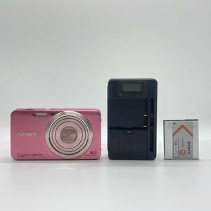 【動作確認済】SONY Cyber−Shot W DSC-W630(P)　コンデジ　デジカメ　デジタルカメラ　シャッター&フラッシュ動作OK