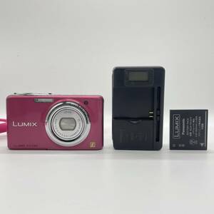 【動作確認済】Panasonic DMC-FX77 PINK　コンデジ　デジカメ　デジタルカメラ　シャッター&フラッシュ動作OK