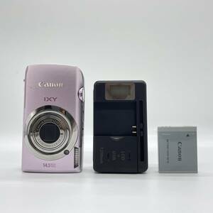 【動作確認済】Canon IXY 10S　PINK　コンデジ　デジカメ　デジタルカメラ　シャッター&フラッシュ動作OK