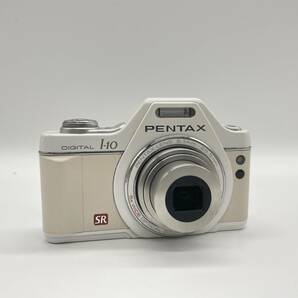 【動作確認済】PENTAX Optio l-10 WHITE コンデジ デジカメ デジタルカメラ シャッター&フラッシュ動作OKの画像2