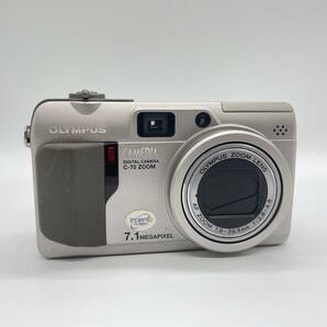 【動作確認済】OLYMPUS CAMEDIA C-70 Zoom コンデジ デジカメ デジタルカメラ シャッター&フラッシュ動作OKの画像4