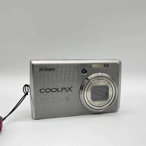 【動作確認済】Nikon coolpix S600　コンデジ　デジカメ　デジタルカメラ　シャッター&フラッシュ動作OK