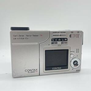 【動作確認済み】CONTAX コンタックス SL300RT コンデジ デジカメ デジタルカメラ シャッター&フラッシュ動作OKの画像3