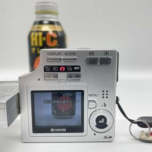 【動作確認済】KYOCERA 京セラ Finecam Finecam SL400R コンデジ デジカメ デジタルカメラ シャッター&フラッシュ動作OKの画像8