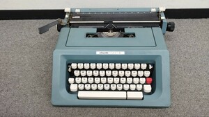  прекрасный товар [olivetti studio46]madeinSpainolibiti пишущая машинка Vintage Showa Retro 