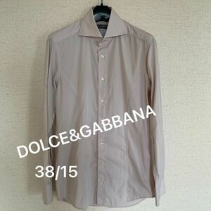 DOLCE&GABBANA ドルチェ&ガッバーナ 長袖シャツ 38/15