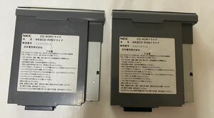 Pc-98ノート用 内蔵4倍速CDROMドライブ XM-1202B 2台　