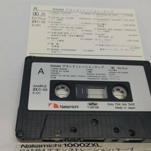 Nakamichi 1000ZXLユーザー必見！ RAMMデモ用メタルテープ(非売品）の画像3