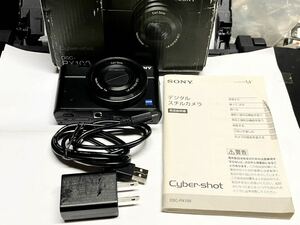 SONY Cyber-shot DSC-RX100元箱、取説付き