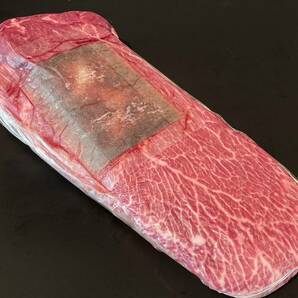 【即決】岩手県産【経産牛】黒毛和牛ミスジ/チルド 1.5kg 切るだけスペック 希少部位 濃厚な旨味 贅沢ステーキ 贅沢焼肉 安心現品画像 Rの画像3