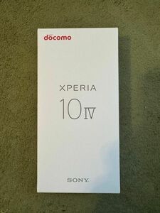 Xperia 10 IV SO-52C 6インチ メモリー6GB ストレージ128GB ブラック simフリー ドコモ
