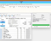現状品 Western Digital ウエスタンデジタル WD Blue 内蔵 HDD ハードディスク 4TB CMR 3.5インチ SATA WD40EZAX_画像3