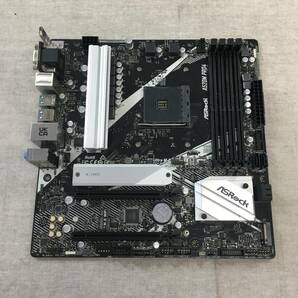 ジャンク品 ASRock AMD Ryzen 3000/4000シリーズ(Soket AM4)対応 A520チップセット搭載 Micro ATX マザーボード A520M Pro4の画像2