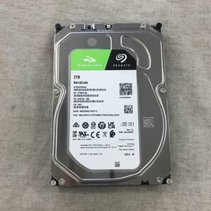 現状品 Seagate BarraCuda 3.5インチ 2TB 内蔵 ハードディスク HDD PC 6Gb/s 256MB 5400rpm ST2000DM005の画像1