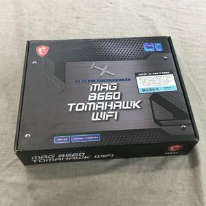 現状品 MSI MAG B660 TOMAHAWK WIFI マザーボード ATX [Intel B660チップセット搭載] 第12世代CPU(LGA1700)対応 MB5697