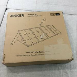 現状品 Anker 625 Solar Panel 100W ソーラーパネル 高効率 折り畳み式 USBポート搭載 Anker ポータブル電源対応 A2431