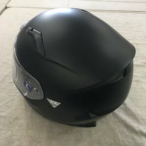 未使用 コミネ(KOMINE) バイク用 FL フルフェイスヘルメット マットブラック L HK-170の画像4