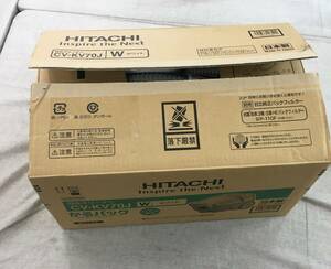  present condition goods Hitachi vacuum cleaner .. pack paper pack type cleaner CV-KV70J W