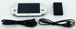 【 良品 】中古ゲーム機 Playstation Vita PCH-1000ZA02 クリスタル・ホワイト