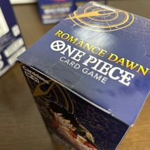 未開封 テープ付き 7BOXセット ONE PIECE ワンピースカードゲーム ROMANCE DAWN OP-01 BOX BANDAI CARD GAME Carddass ブースターパック_画像5