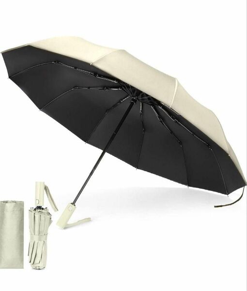 折り畳み傘 日傘 雨天兼用 12本骨 大きめ ワンタッチ 熱中症対策 紫外線 晴雨兼用 自動開閉