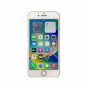 【送料無料】動作確認済み Apple iPhone 8 MQ7A2J/A au〇端末 SIMロック解除済み バッテリー最大容量77% ゴールド