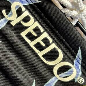 SPEEDO 競泳水着 Lサイズ 強光沢生地 アクアブレード うろこ模様 ダイナカット Vパン 競パン MIZUNO ミズノ スピードの画像5