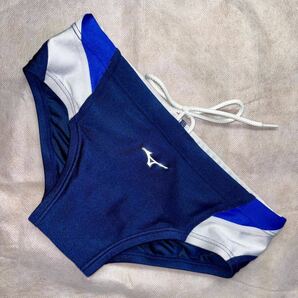 【美品】林水泳教室 指定水着 男子 140サイズ Vパンツ 競パン MIZUNO ミズノ 競泳水着 HSC スイミングスクールの画像1