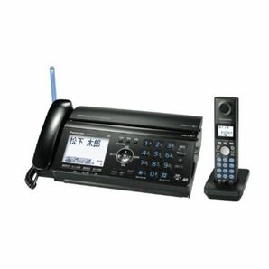 未開封 新品 Panasonic パナソニック FAX 子機付電話機 ファクシミリフォン KX-PW521XL-K おたっくす ブラックの画像2