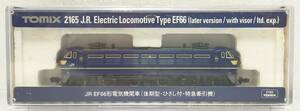 Tomix 2165 JR EF66形電気機関車（後期型・ひさし付・特急牽引機）