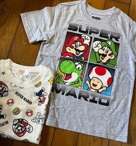 男の子　半袖Tシャツ スーパーマリオ 2枚セット 120cm