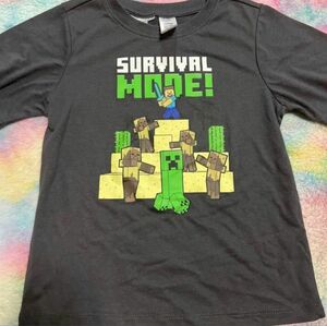 マイクラ　Minecraft 半袖Tシャツ 100cm 110cm 120cm