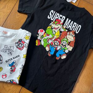 男の子　半袖Tシャツ スーパーマリオ 2枚セット 130cm