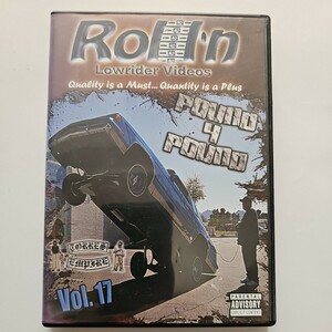 Rolln　Vol.17　DVD　ローライダー　ストリートフィルム　クルージング　ホッピング　LOWRIDER 　