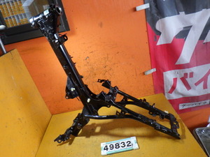 49832 Honda JC61 previous term MSX125 '13 GROM125D ( inspection Glo m) original frame bend less registration document attaching 