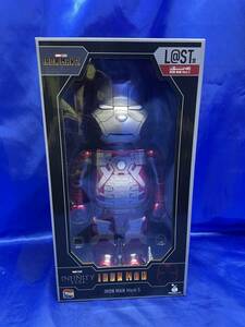 【未開封】L@ST賞 BE@RBRICK 400%　IRON MAN Mark 5　MARVEL Infinity SAGA　Happyくじ　アイアンマン　ラスト賞　ベアブリック