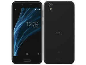 【新品未使用品】★SIMフリー★UQmobile★AQUOS Sense SHV40★ベルベットブラック★ 3978