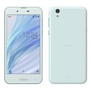 【新品未使用品】★SIMフリー★UQmobile★AQUOS Sense SHV40★エアリーブルー★ 2783