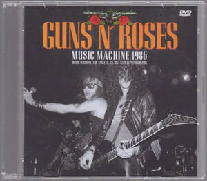 GUNS N' ROSED / MUSIC MACHINE 1986　