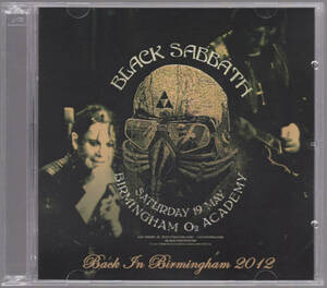 BLACK SABBATH / BACK IN BIRMINGHAM 2012　