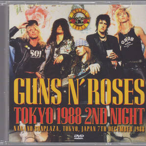  GUNS N' ROSES / TOKYO 1988 2ND NIGHT の画像1