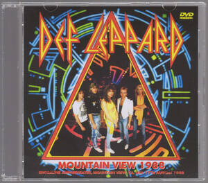 DEF LEPPARD / MOUNTAIN VIEW 1988